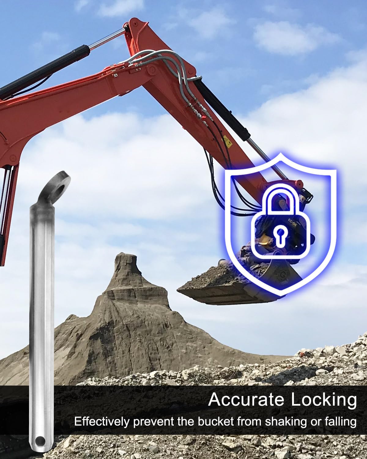 Amazon.com: HUQUZN Quick Attach Bucket Locking Pin Fit for